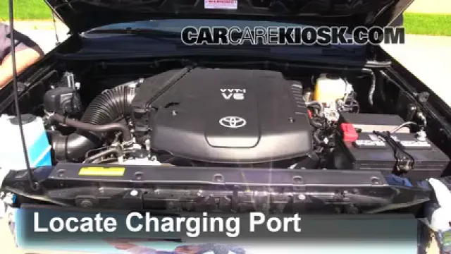 2013 Toyota Tacoma 4.0L V6 Crew Cab Pickup Air Conditioner Recharge Freon